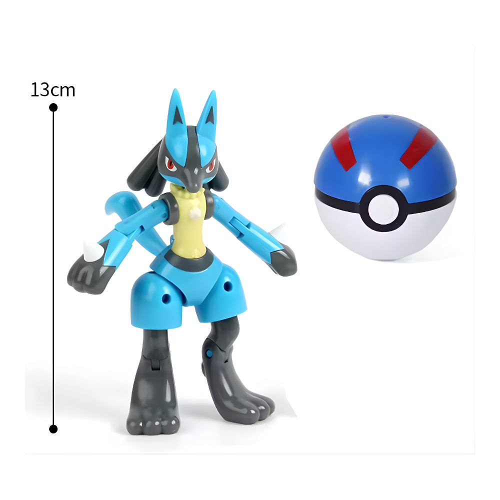 High Quality Pokemon Ball Action Figure