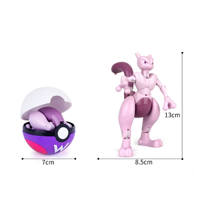 High Quality Pokemon Ball Action Figure