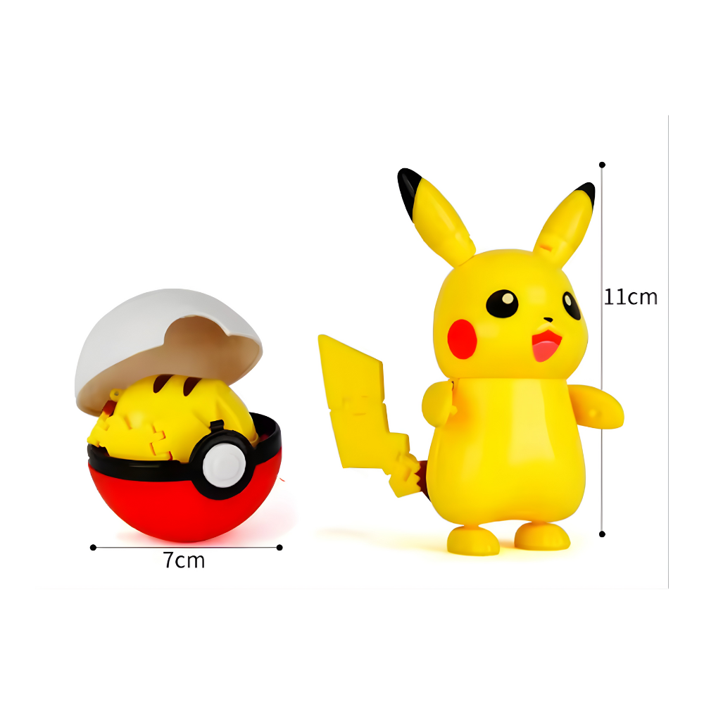 High Quality Pokemon Ball Action Figure