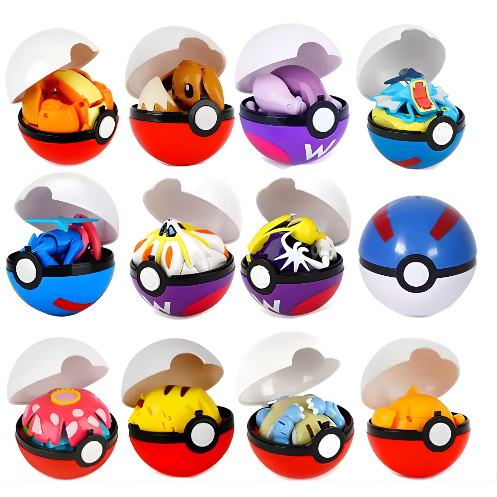 High Quality Pokemon Ball Action Figure