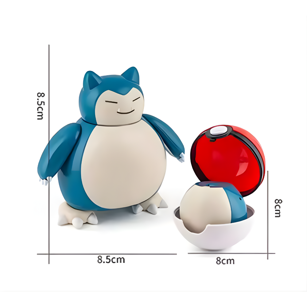High Quality Pokemon Ball Action Figure