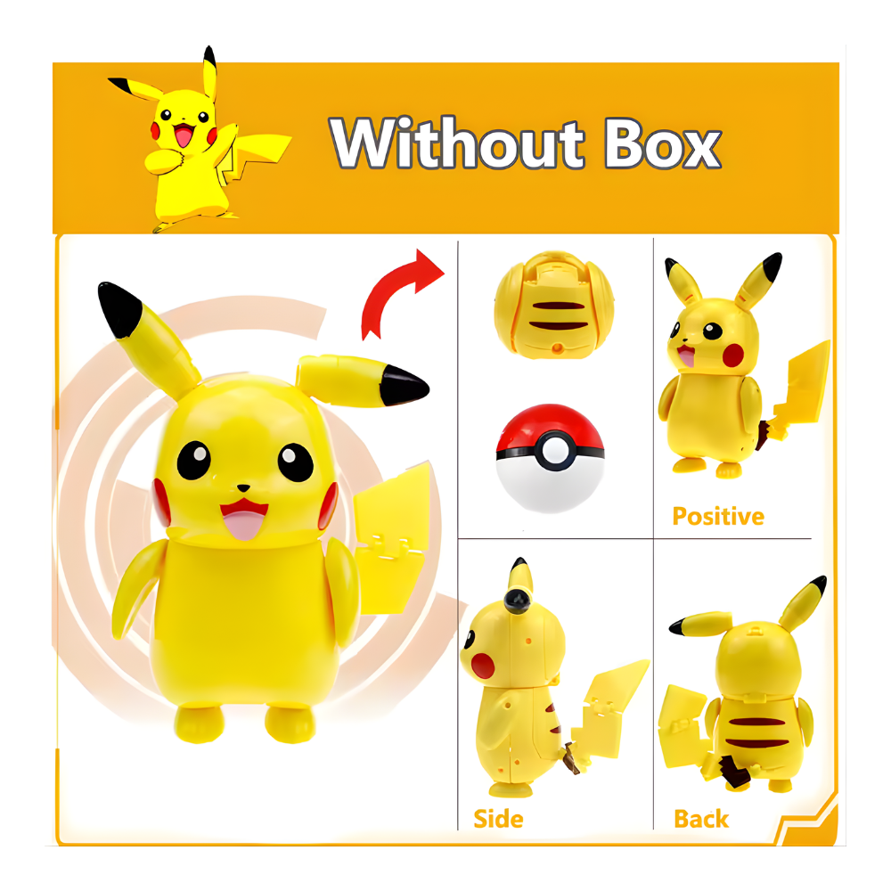 High Quality Pokemon Ball Action Figure