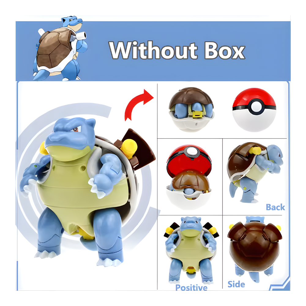 High Quality Pokemon Ball Action Figure