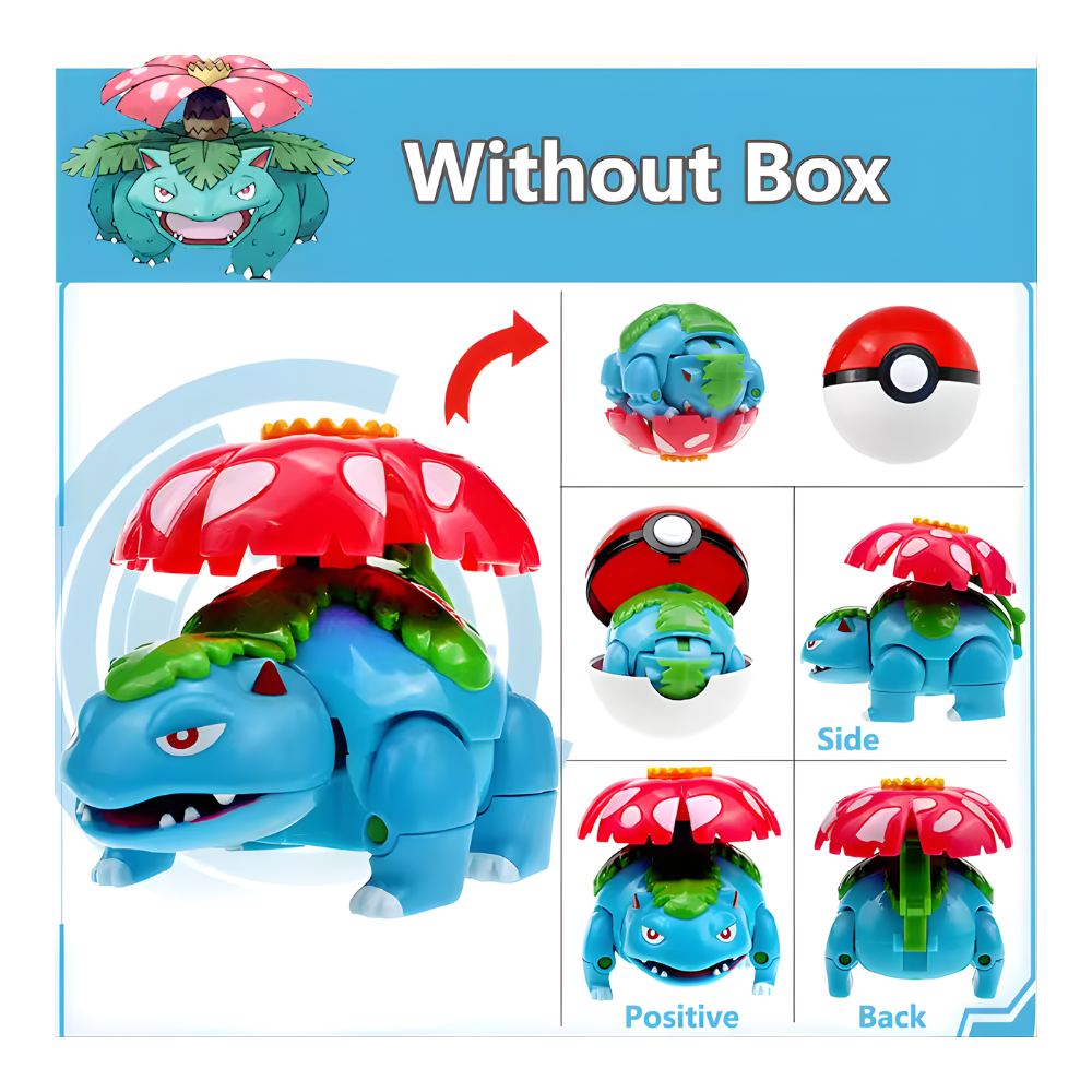 High Quality Pokemon Ball Action Figure