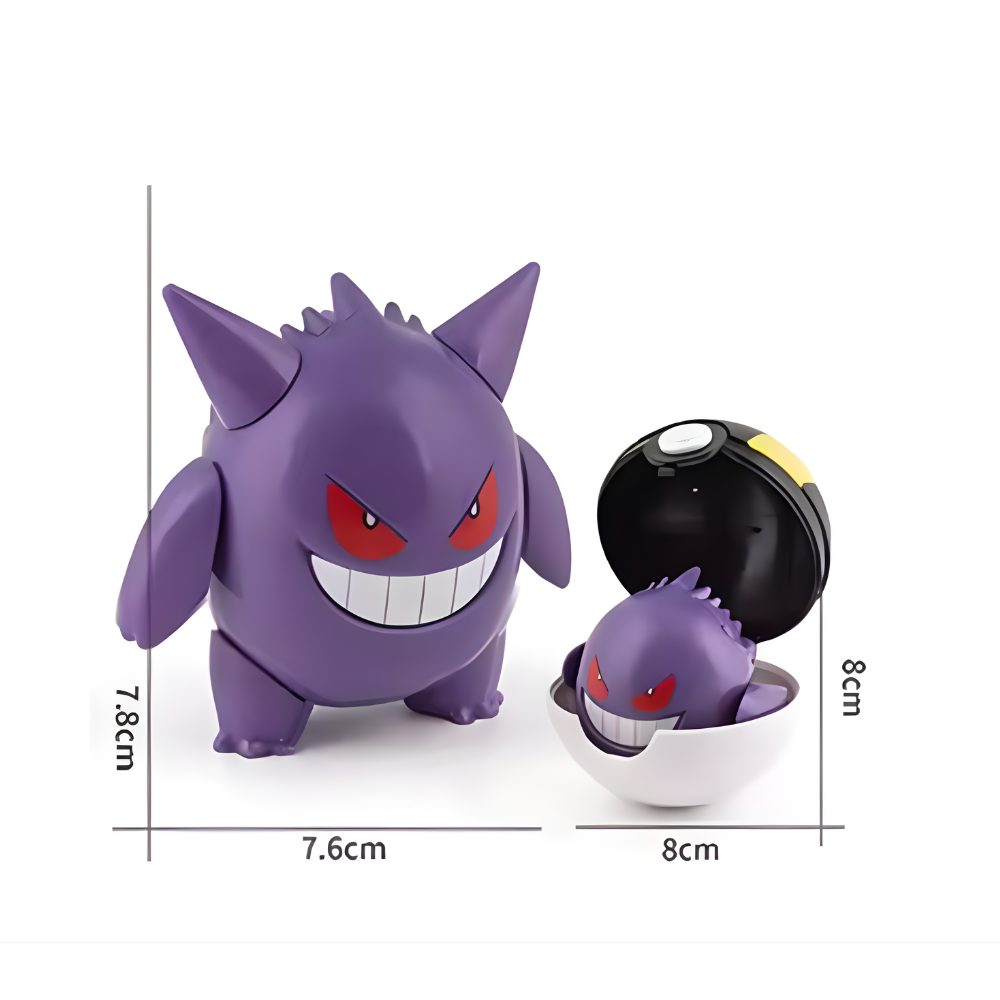 High Quality Pokemon Ball Action Figure