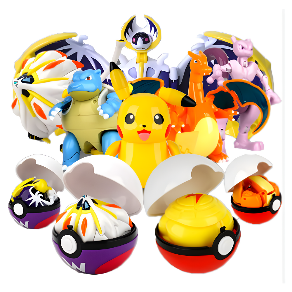 High Quality Pokemon Ball Action Figure