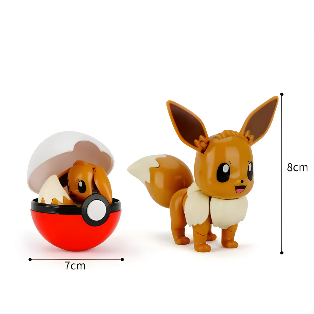 High Quality Pokemon Ball Action Figure