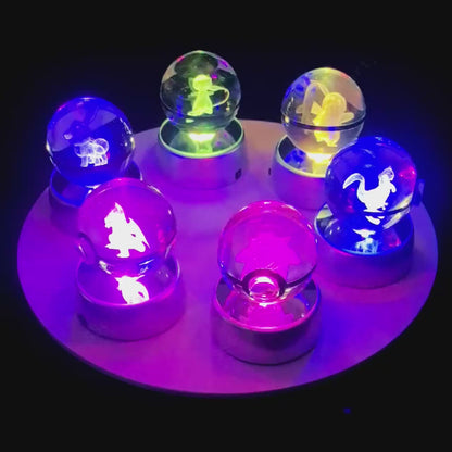 Crystal Ball Pokémon LED